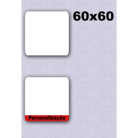 Etiqueta 61x60 mm